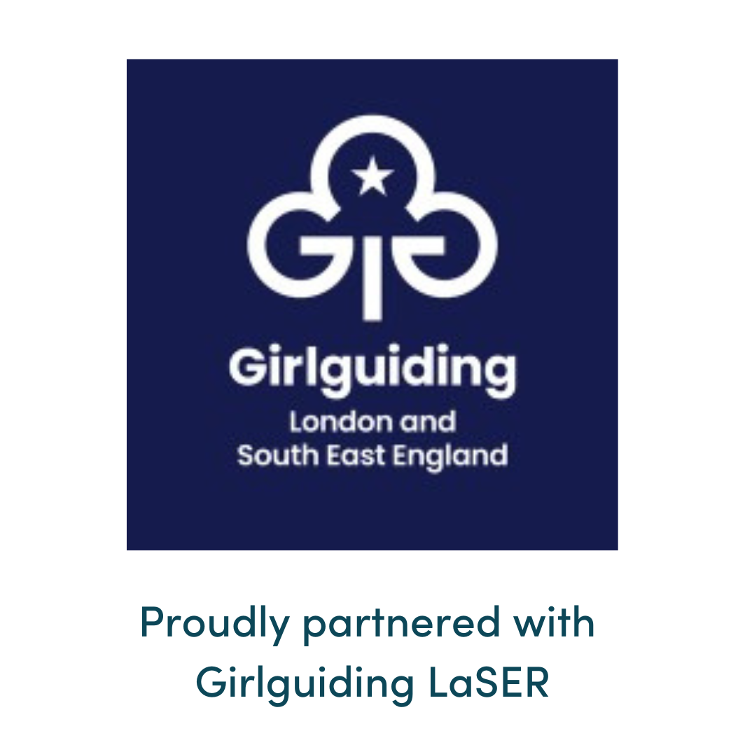 Girlguiding LaSER logo